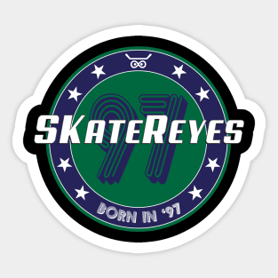 SKateReyes - 97 Shield Sticker